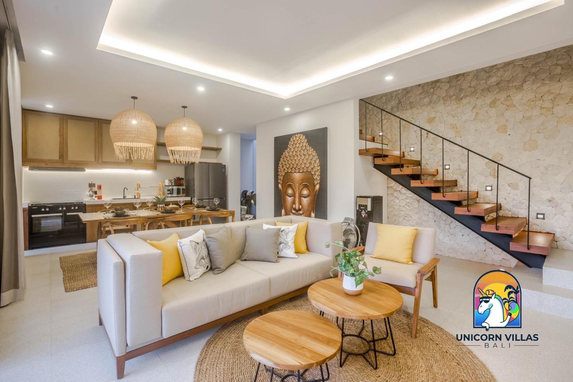 Villa Rufina - By Unicorn Villas Bali Чангу Экстерьер фото